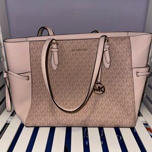 Pink Michael Kors Tote Bag